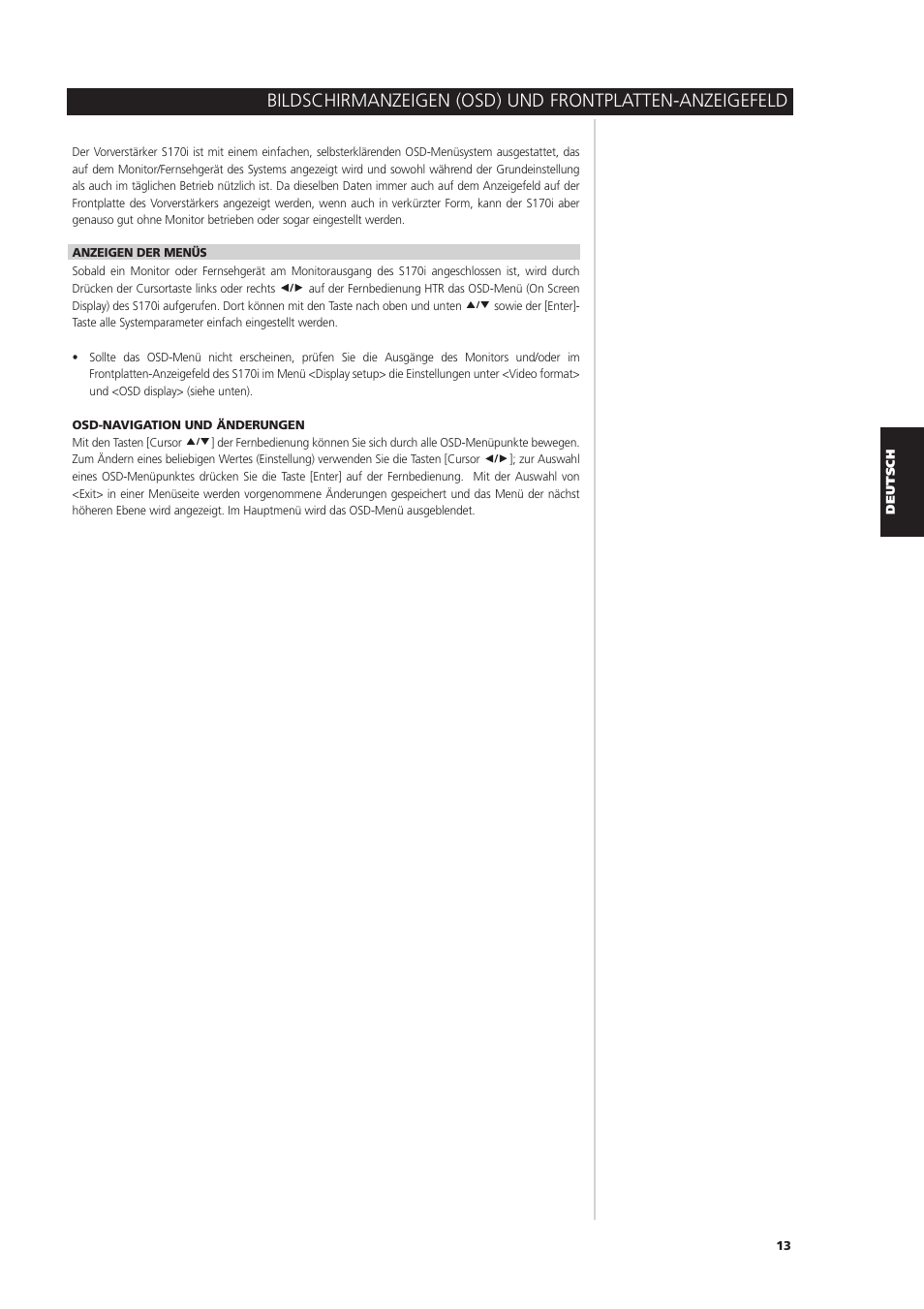 NAD S170iAV User Manual | Page 95 / 164