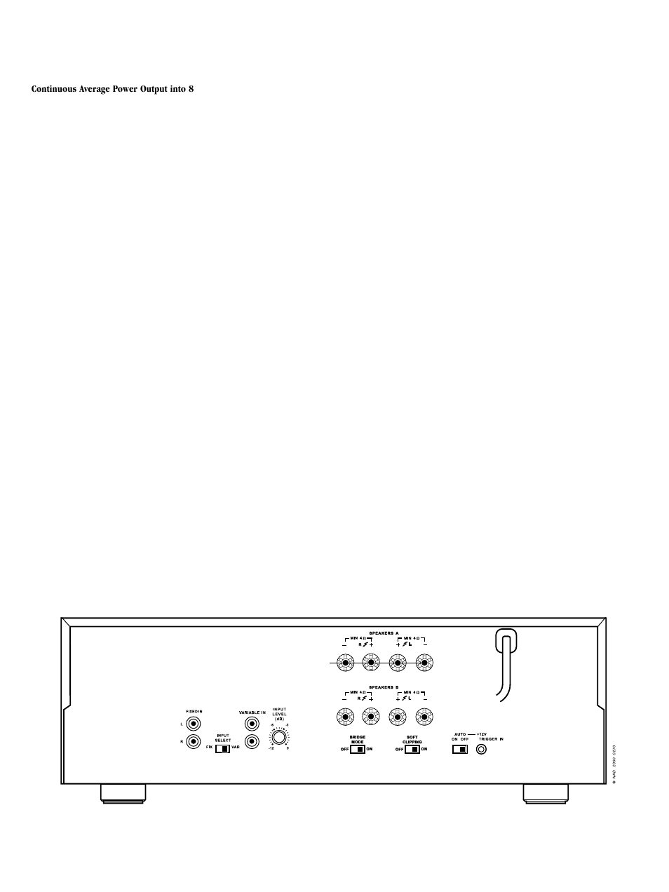 NAD C270 User Manual | Page 2 / 2