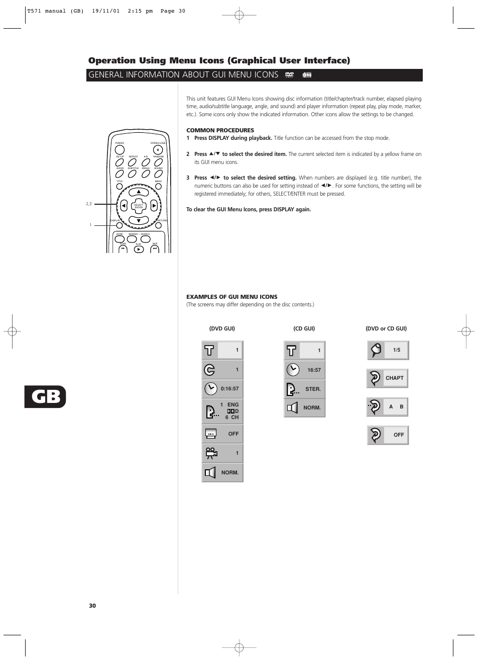 NAD T571 User Manual | Page 30 / 44