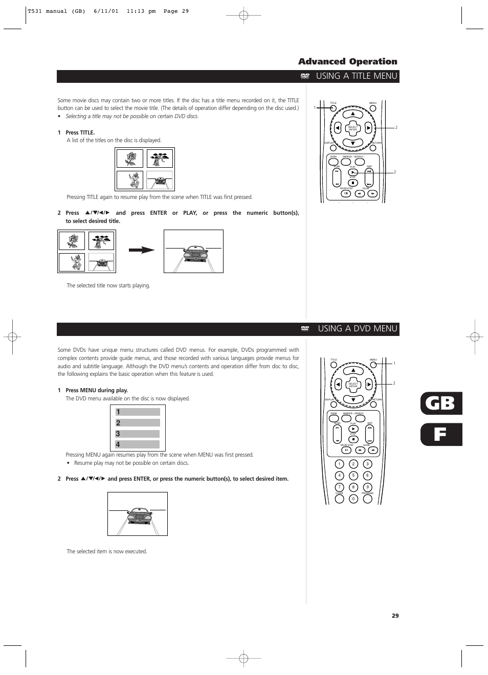 NAD T531 User Manual | Page 29 / 42