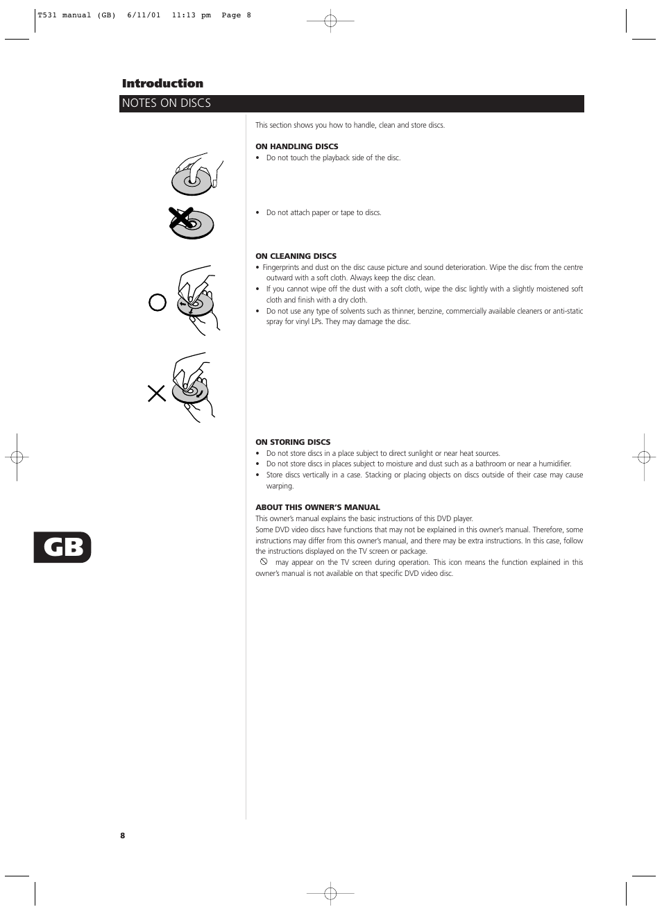 Introduction | NAD T531 User Manual | Page 8 / 42