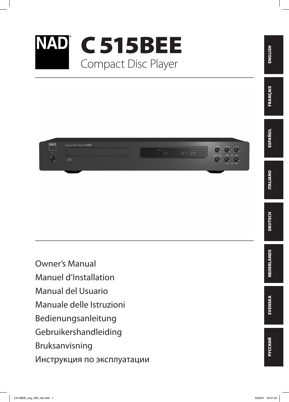 NAD C515BEE User Manual | 14 pages
