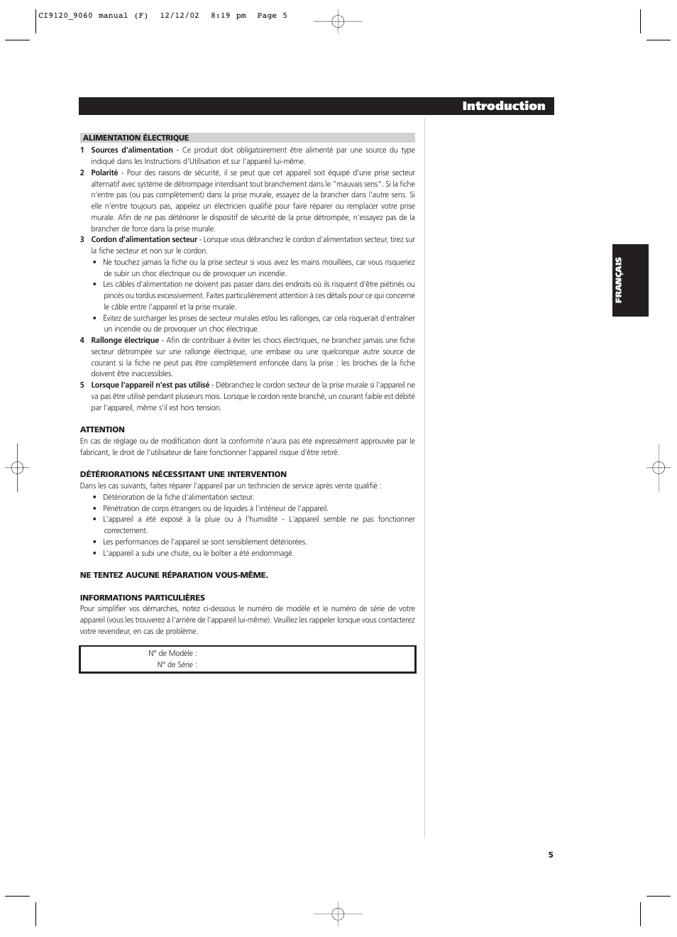 Introduction | NAD CI9060 User Manual | Page 23 / 146