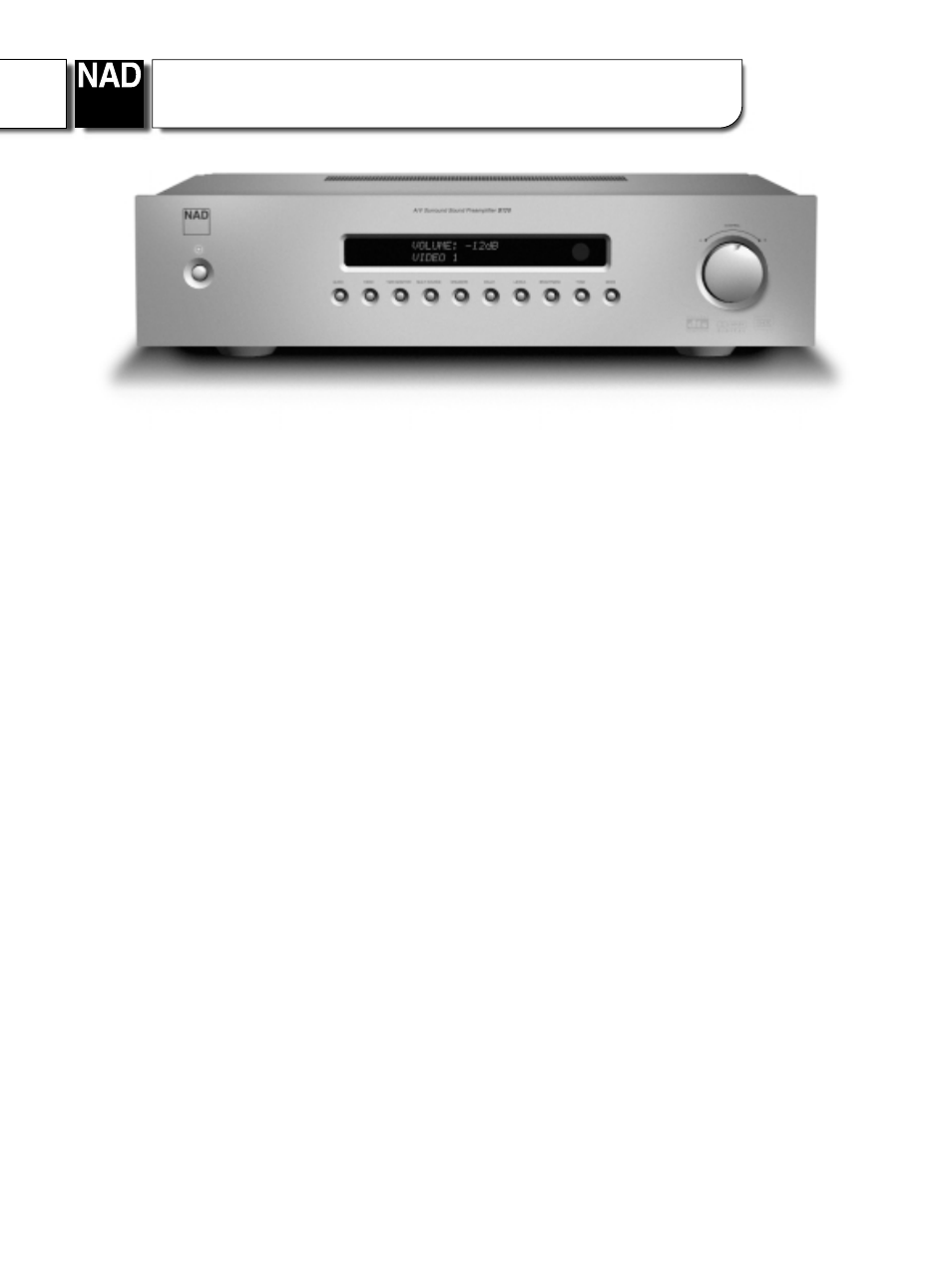 NAD S170 User Manual | 2 pages