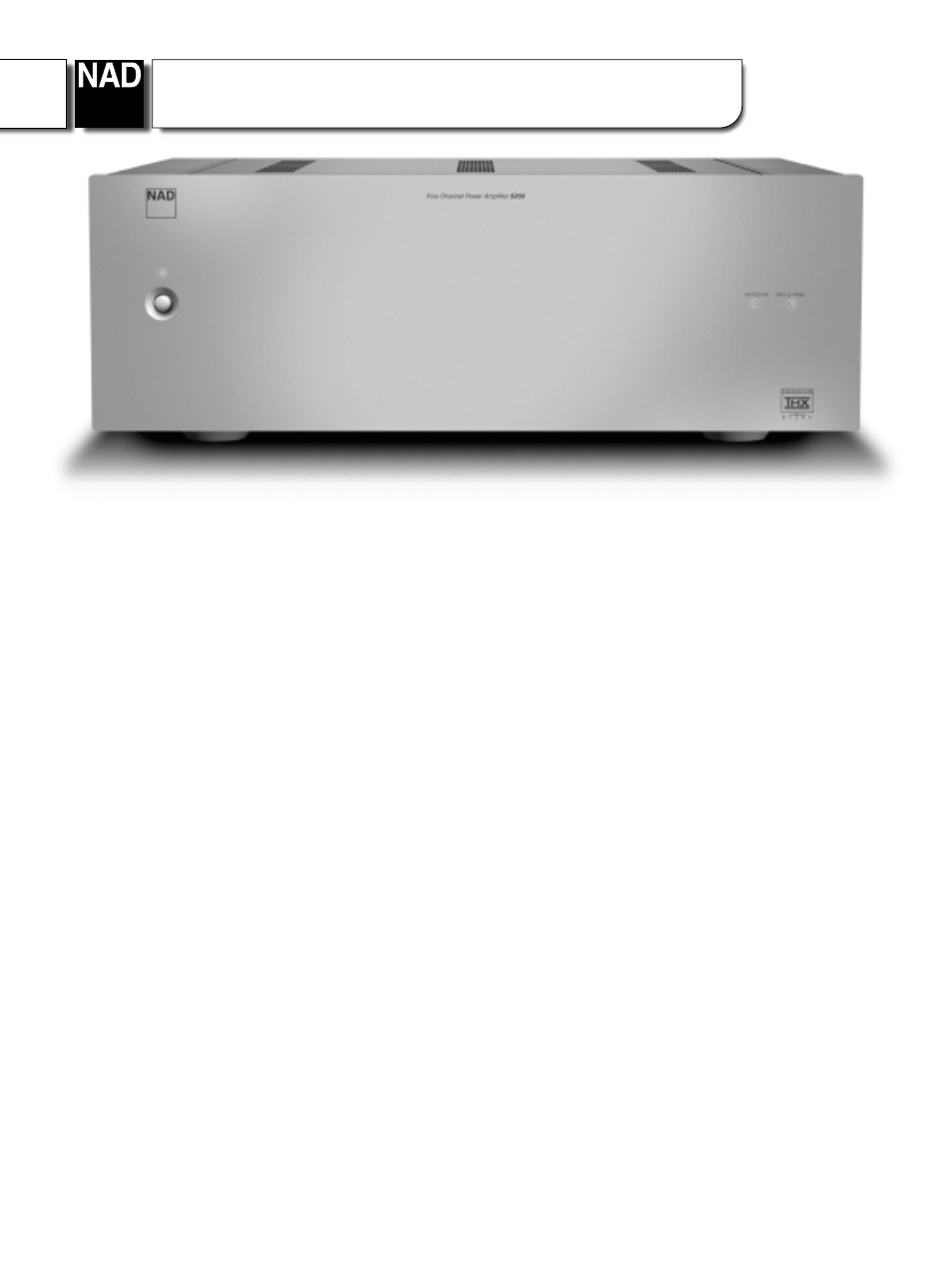 NAD Multi Channel Power Amplifier S25 User Manual | 2 pages