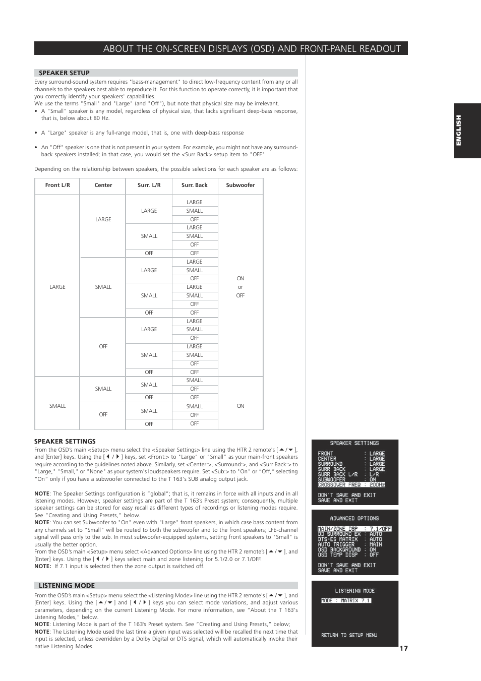 NAD 163AV User Manual | Page 17 / 33