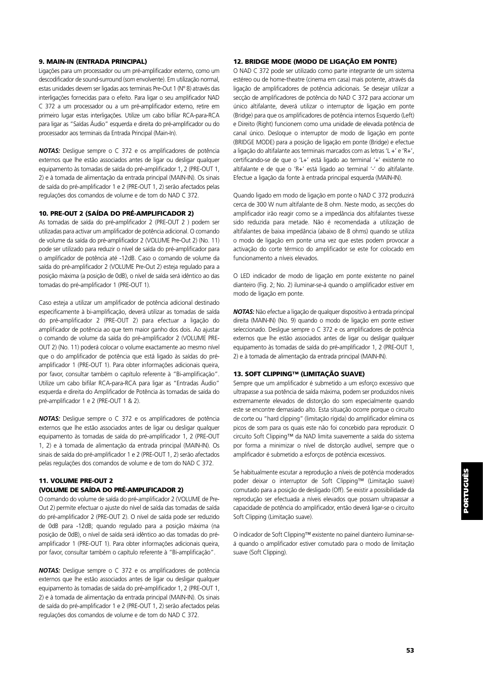 NAD C 372 User Manual | Page 53 / 68