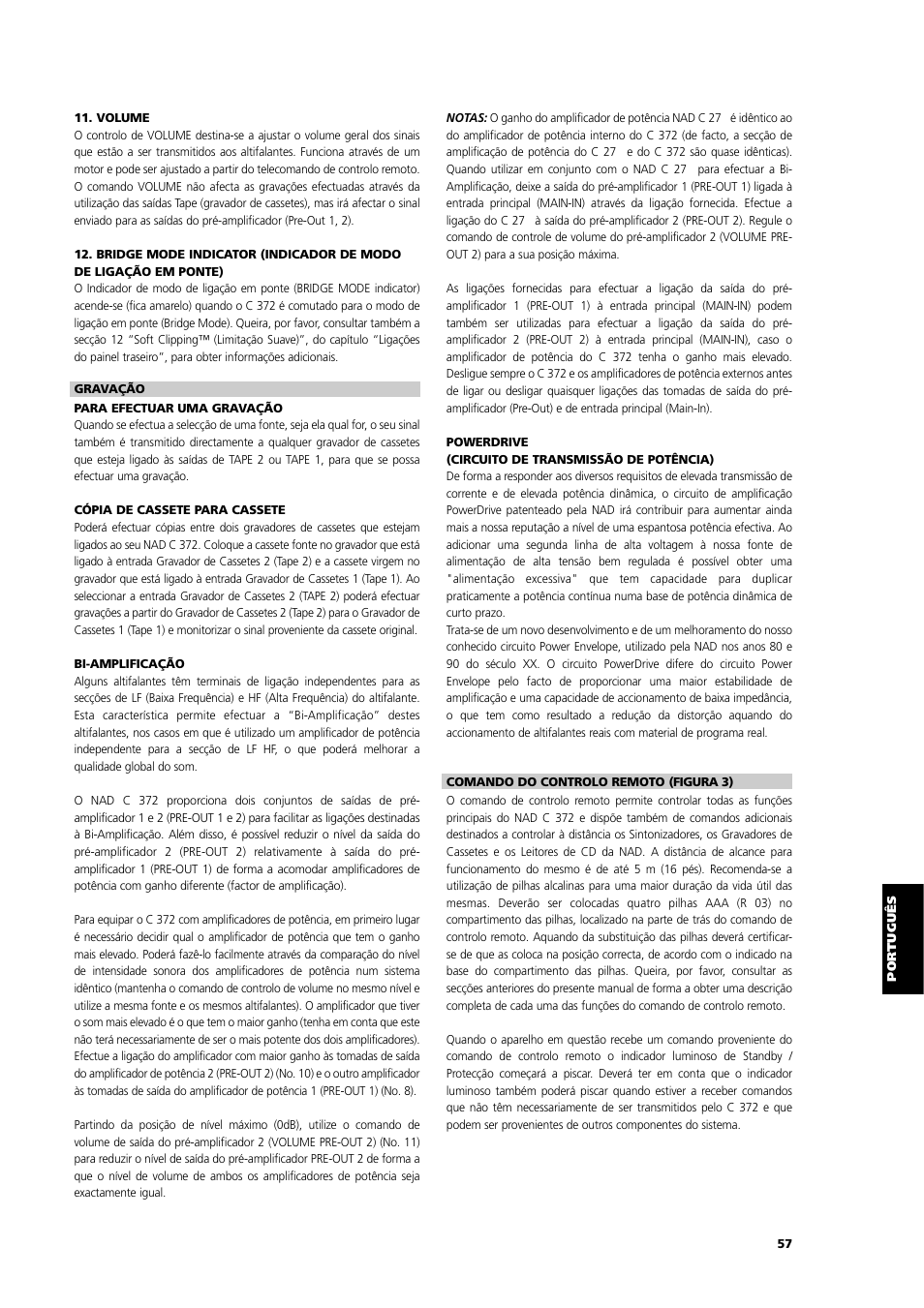 NAD C 372 User Manual | Page 57 / 68