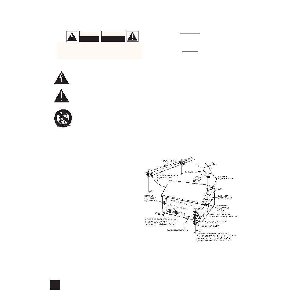 Important safety instructions, Caution, Attention | NAD 911 User Manual | Page 2 / 28