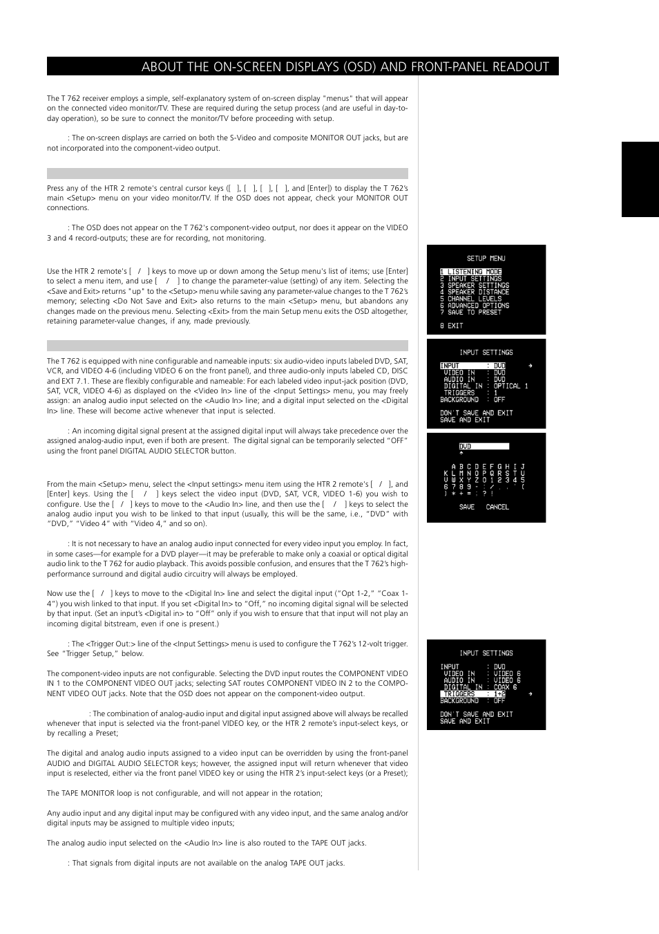 NAD T762 User Manual | Page 15 / 29