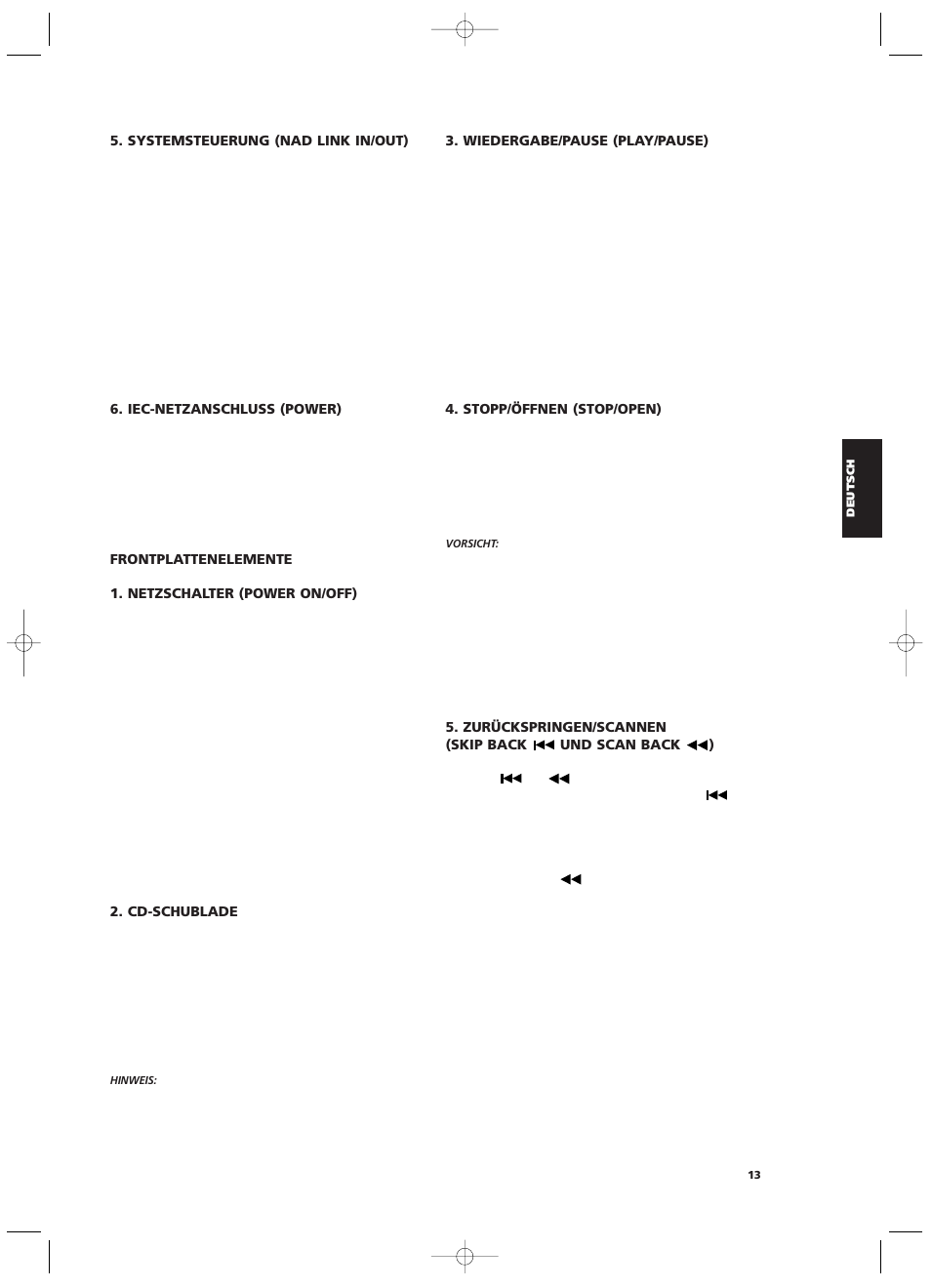 NAD S500i User Manual | Page 13 / 32