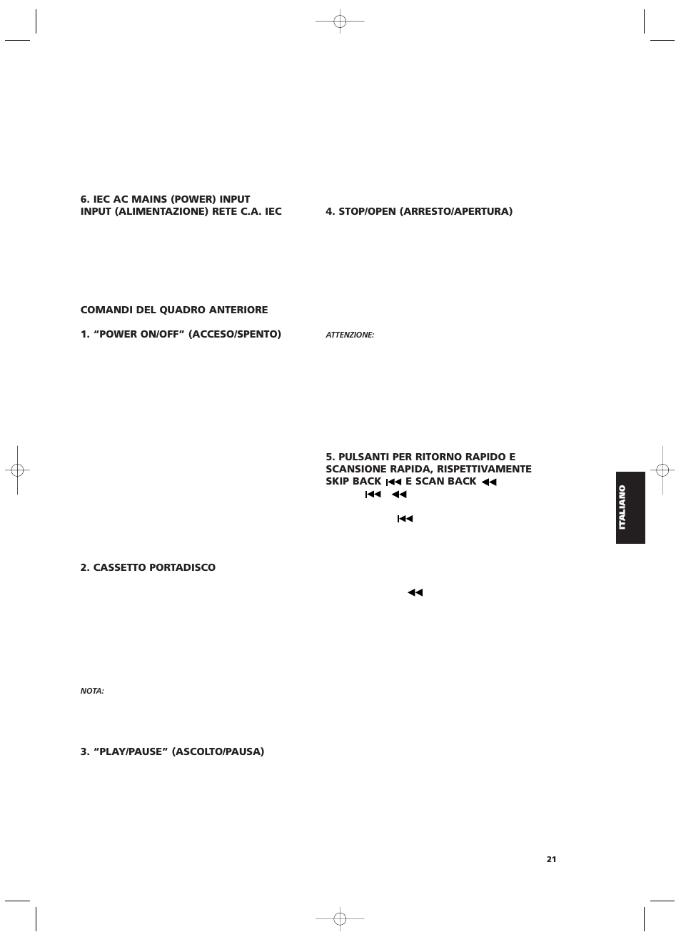 NAD S500i User Manual | Page 21 / 32