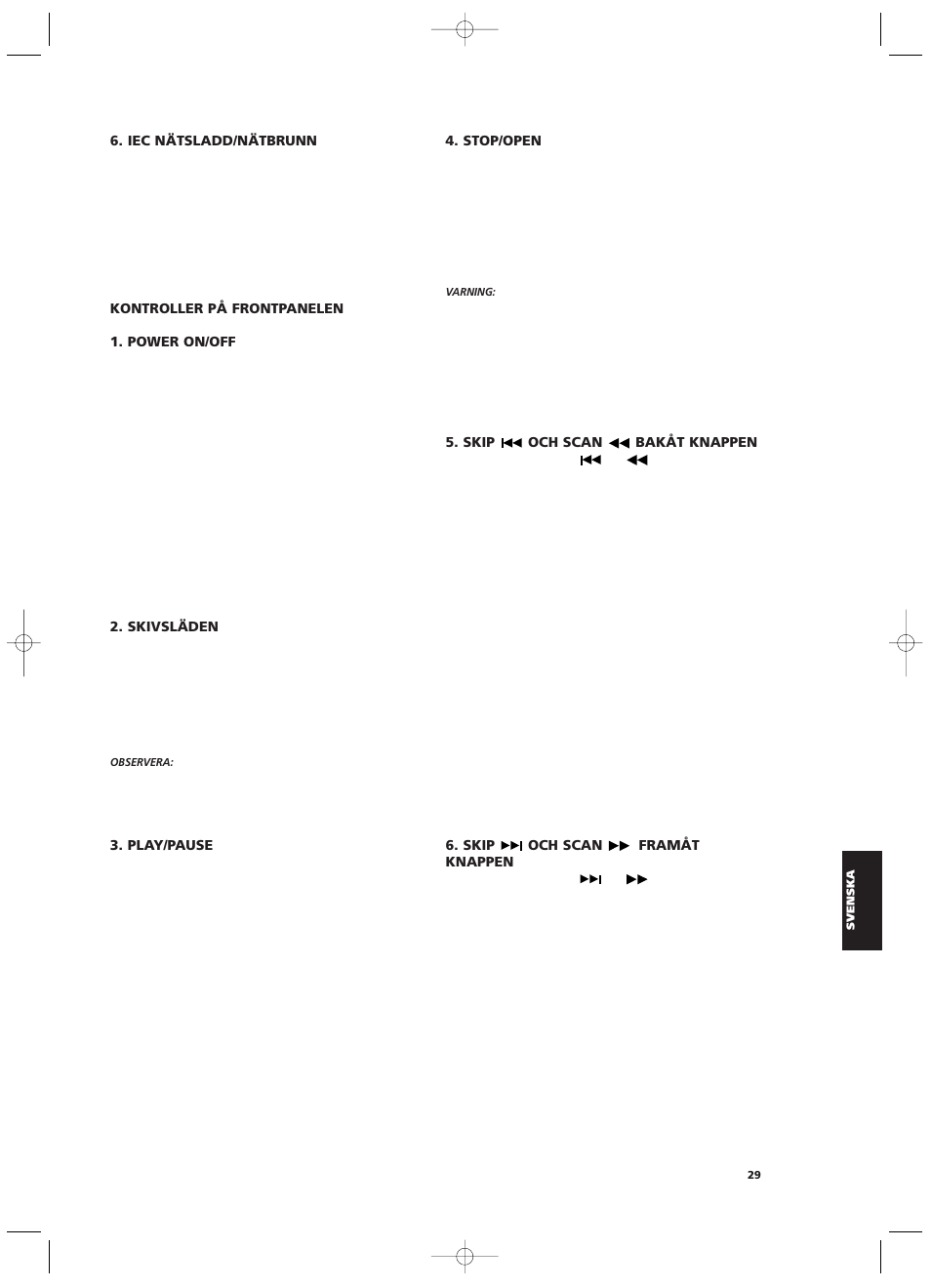 NAD S500i User Manual | Page 29 / 32