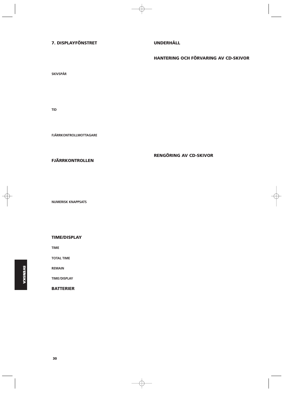 NAD S500i User Manual | Page 30 / 32