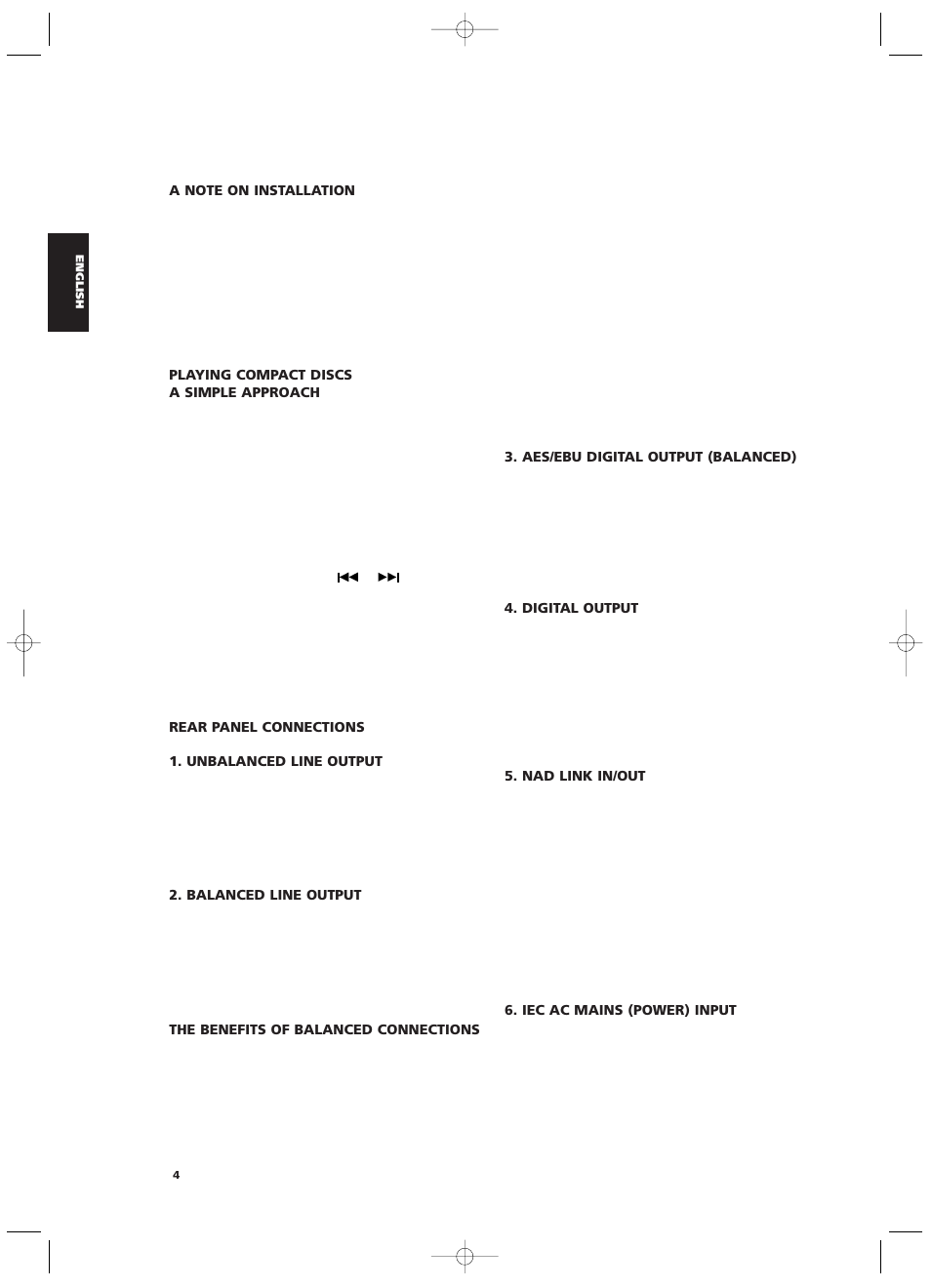 NAD S500i User Manual | Page 4 / 32