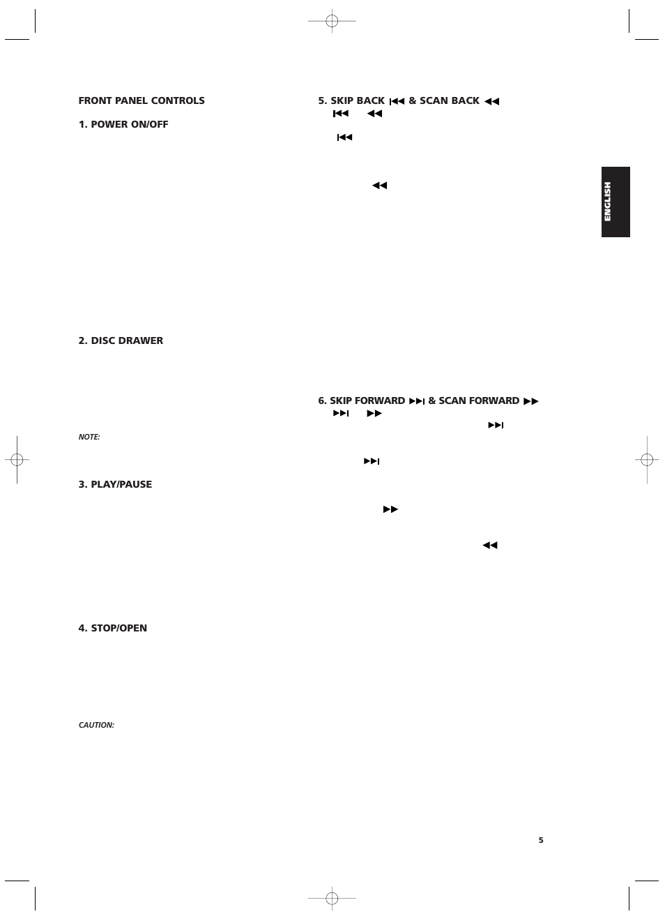 NAD S500i User Manual | Page 5 / 32