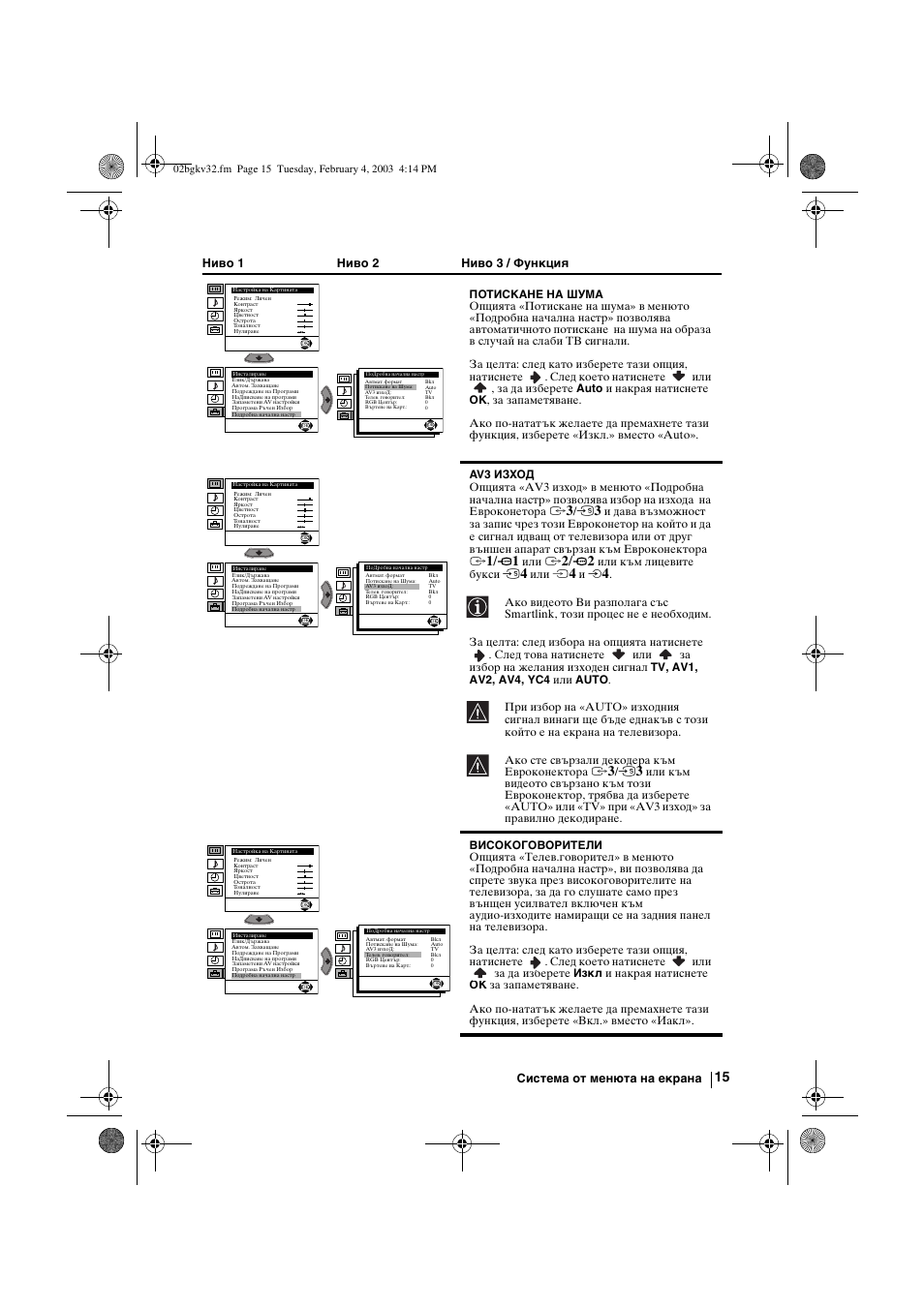 Sony KV-32FX68K User Manual | Page 35 / 124