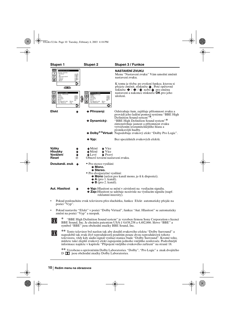 Sony KV-32FX68K User Manual | Page 50 / 124