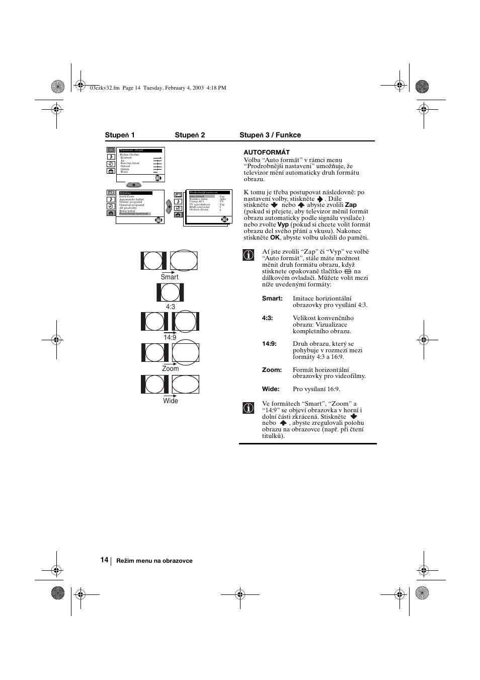 Sony KV-32FX68K User Manual | Page 54 / 124