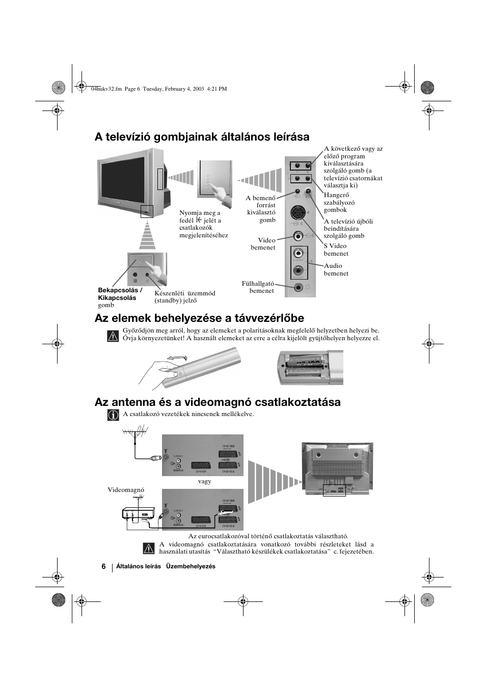 Sony KV-32FX68K User Manual | Page 66 / 124