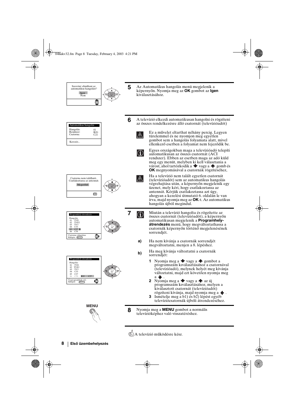 Sony KV-32FX68K User Manual | Page 68 / 124