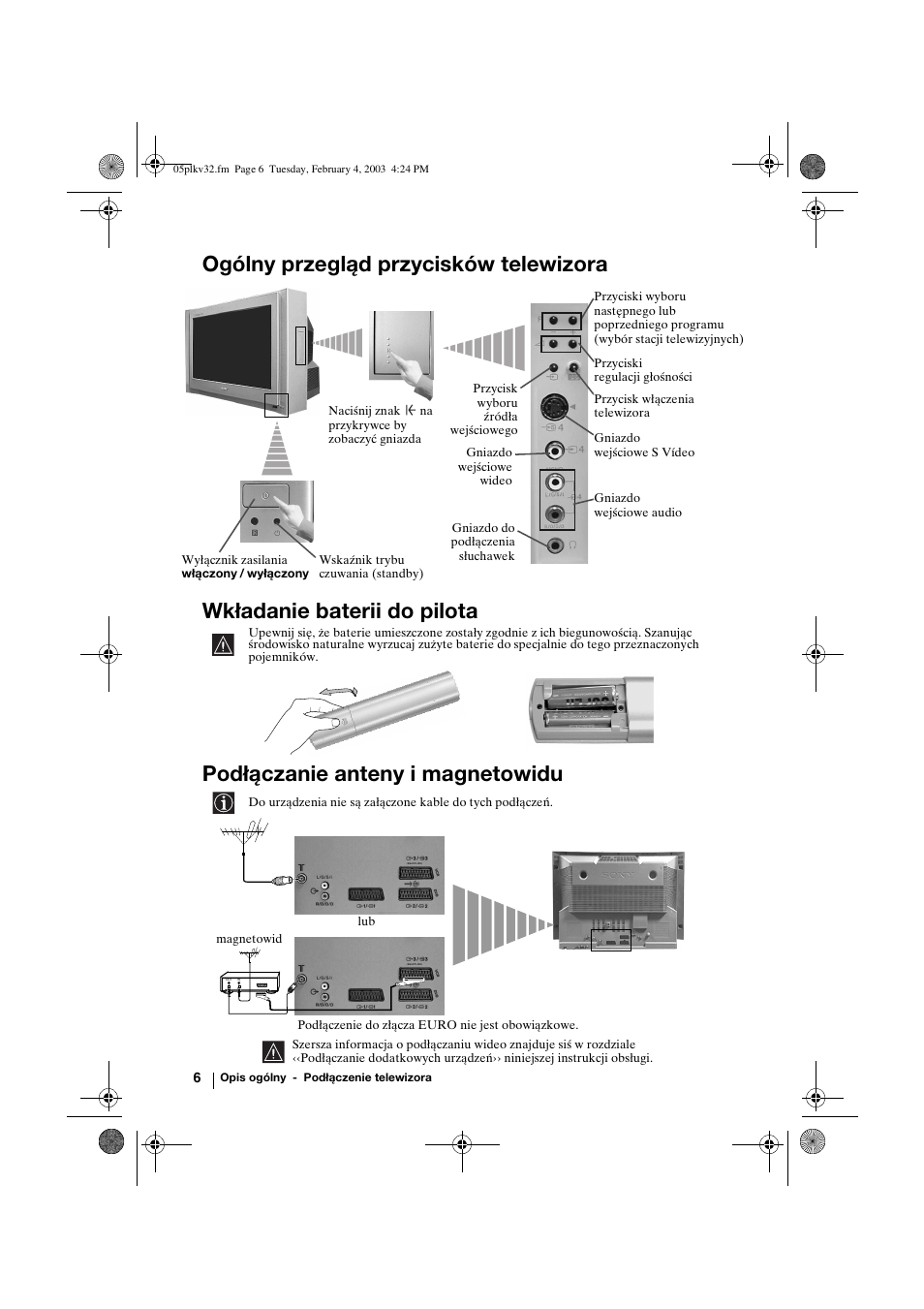 Sony KV-32FX68K User Manual | Page 86 / 124