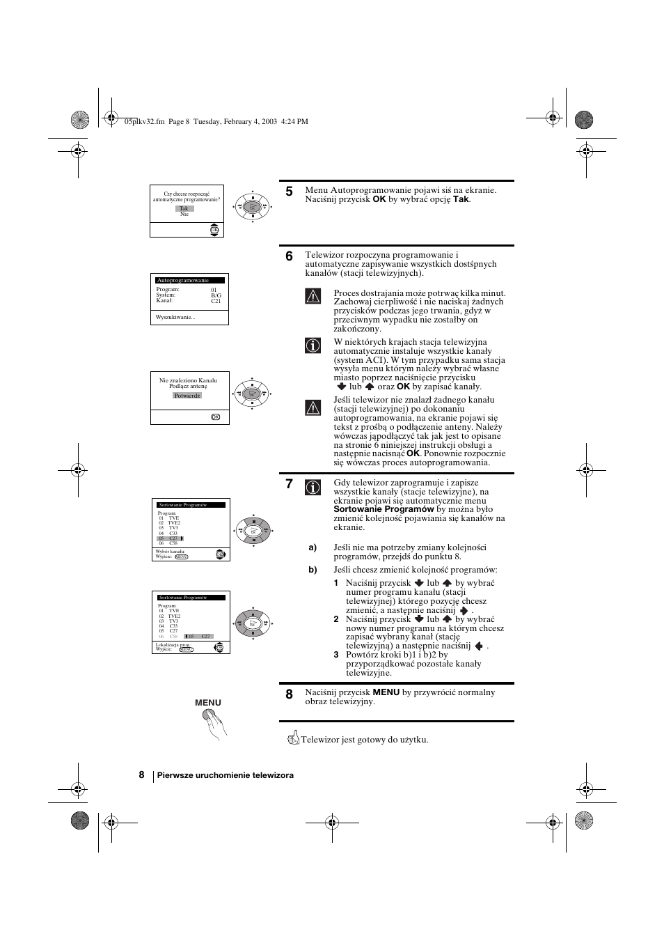Sony KV-32FX68K User Manual | Page 88 / 124