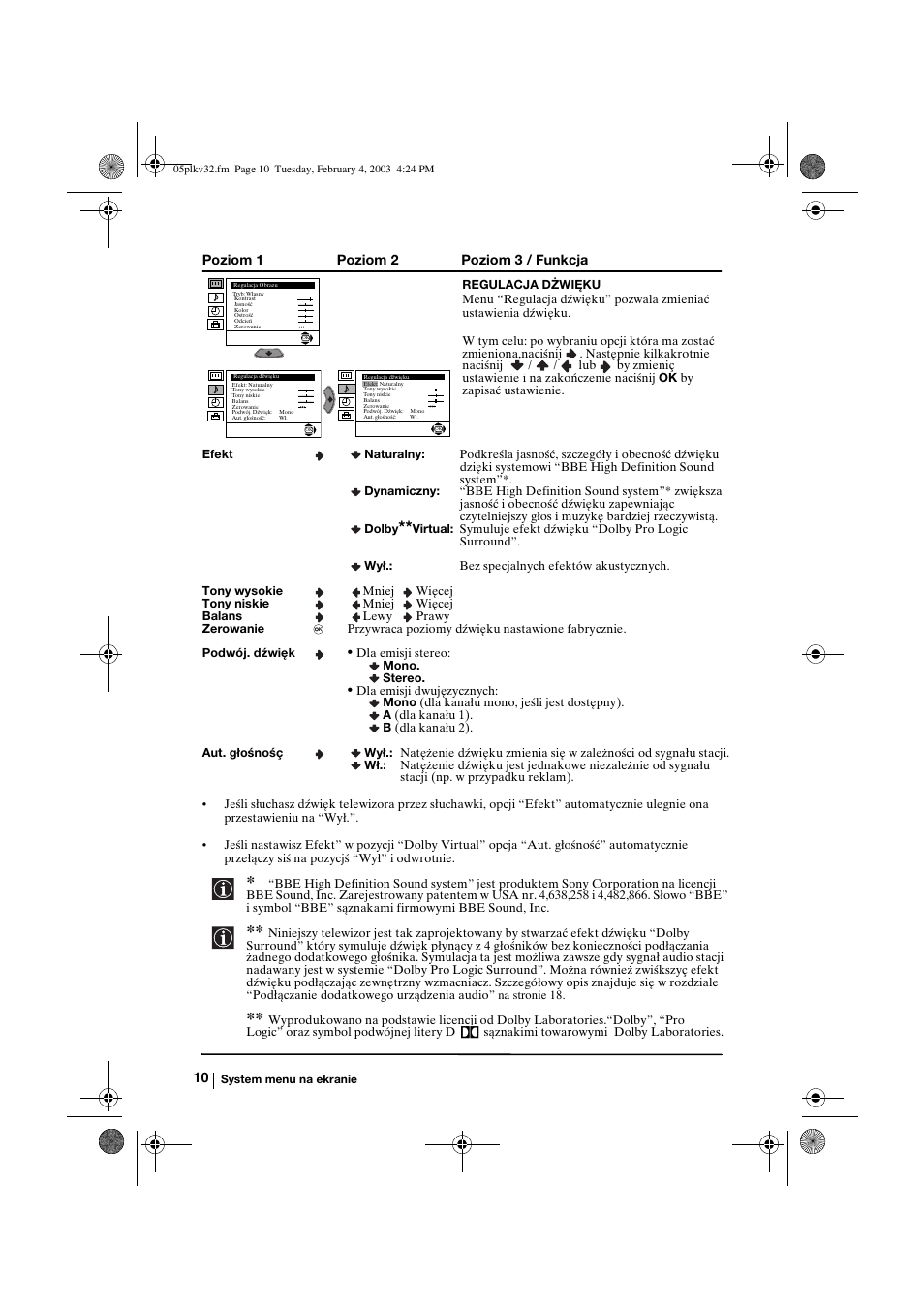 Sony KV-32FX68K User Manual | Page 90 / 124