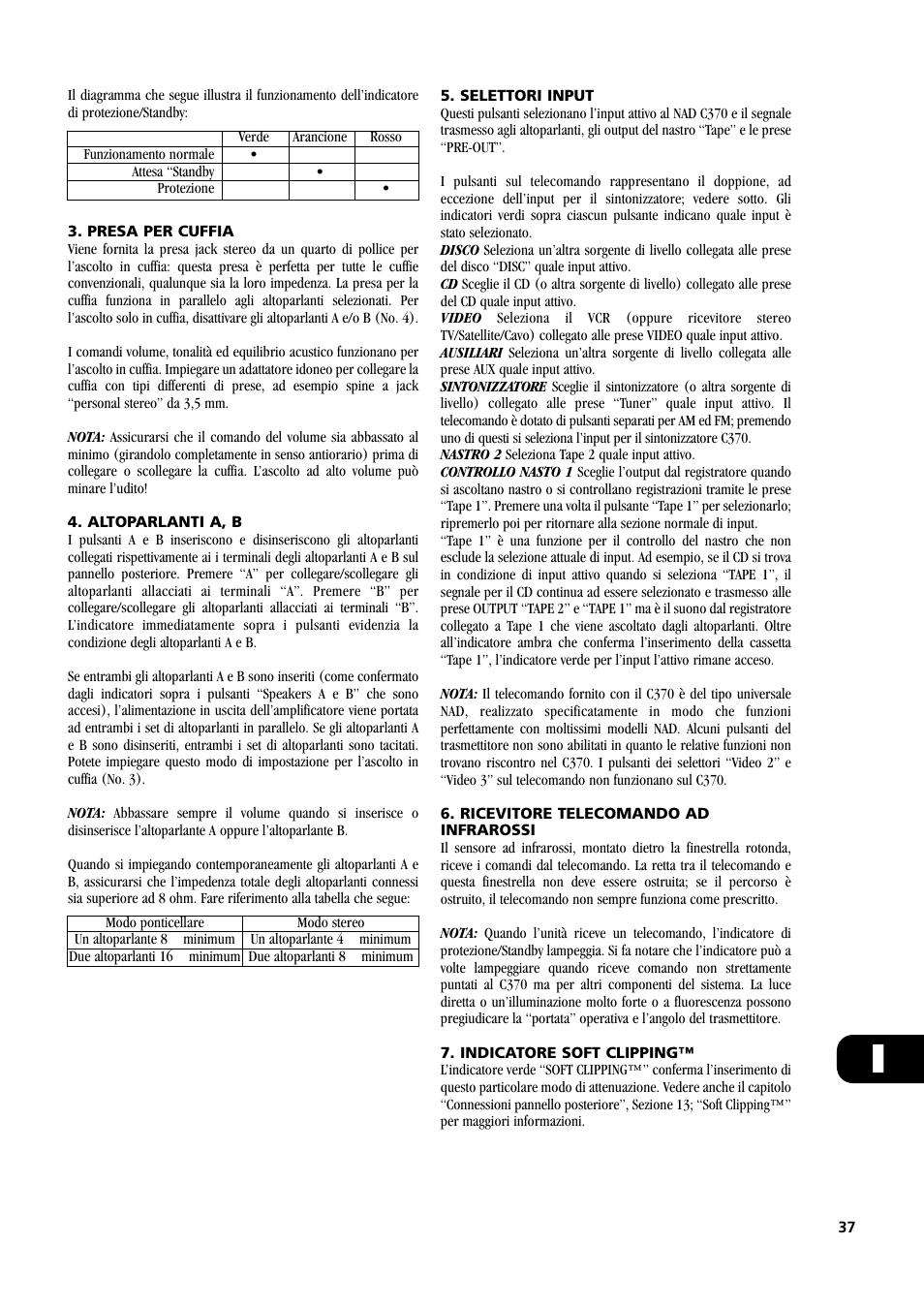 NAD C370 User Manual | Page 37 / 56