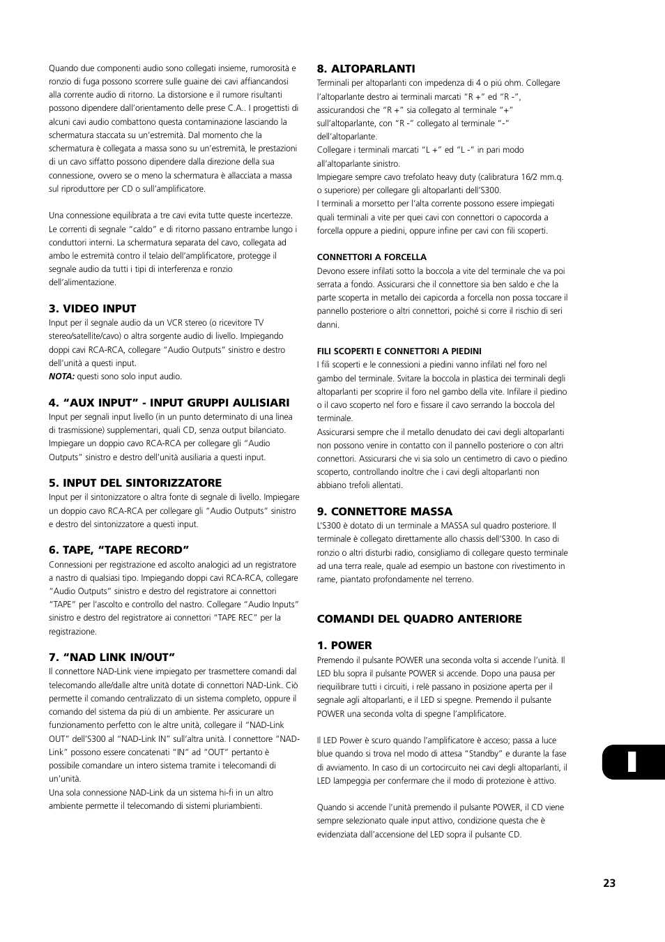 NAD S300 User Manual | Page 23 / 36