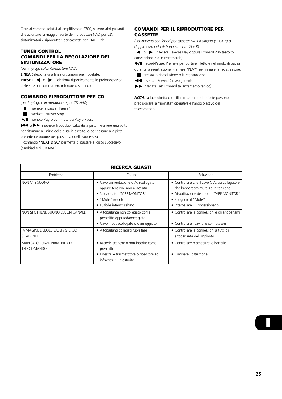 NAD S300 User Manual | Page 25 / 36
