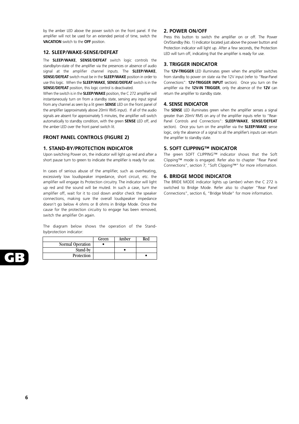 NAD C 272 User Manual | Page 6 / 46