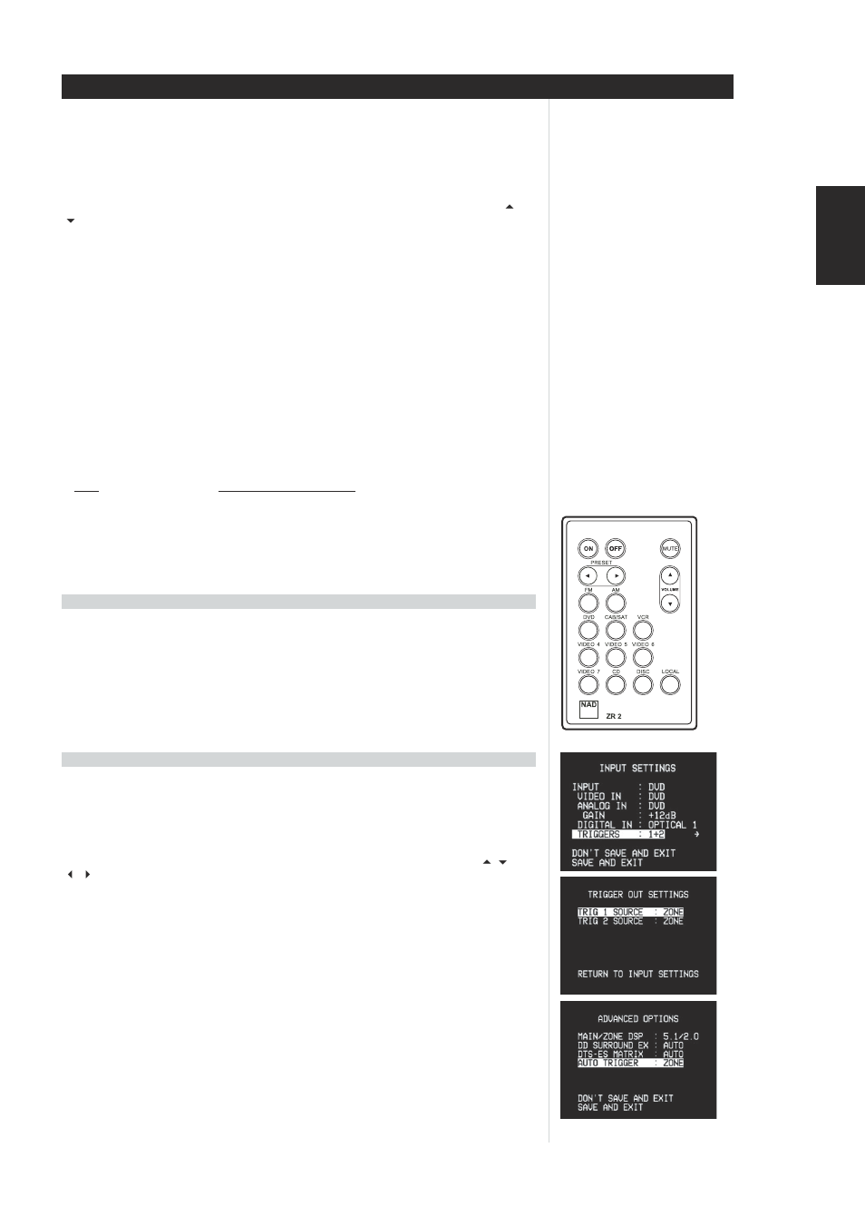 Using the htr 2 remote control | NAD T 773 User Manual | Page 29 / 32
