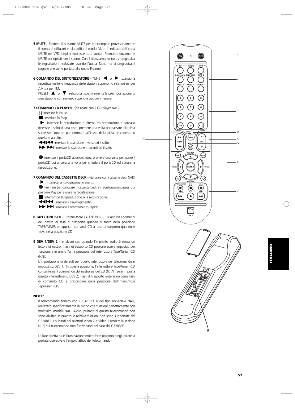 NAD C 320BEE User Manual | Page 57 / 78