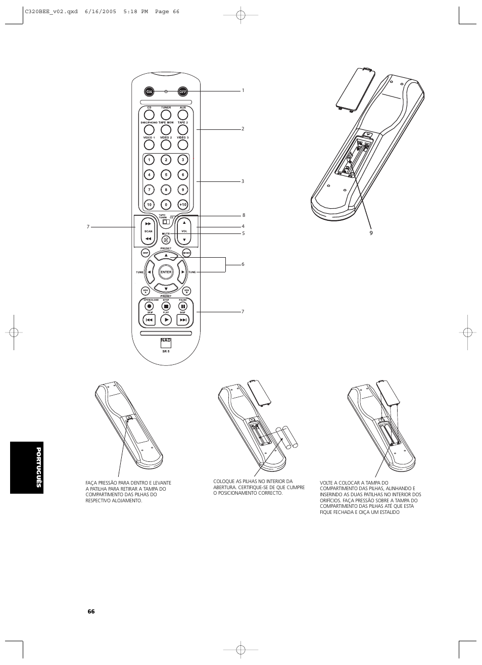 NAD C 320BEE User Manual | Page 66 / 78