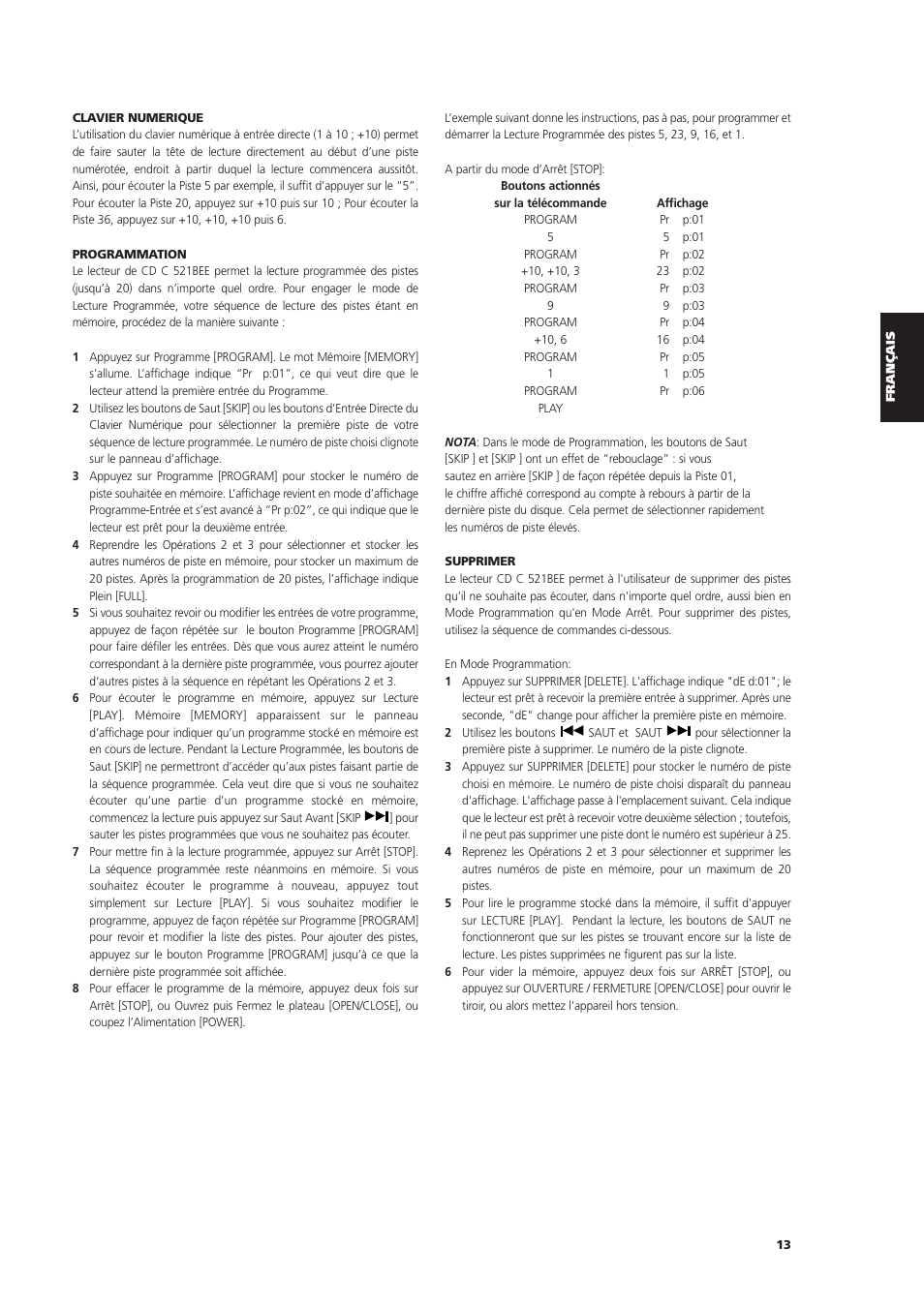 NAD C 521BEE User Manual | Page 13 / 50