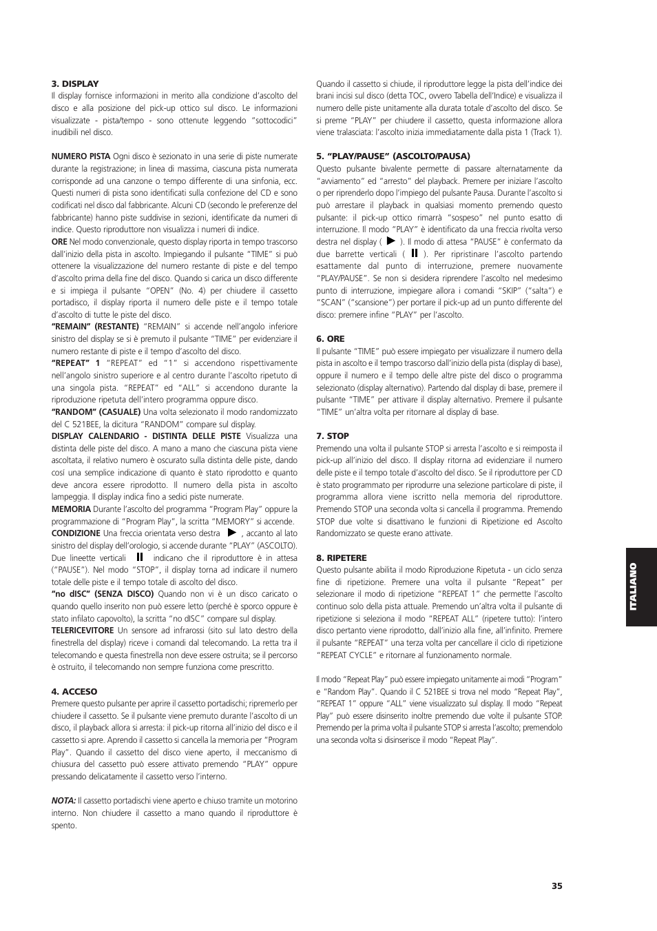 NAD C 521BEE User Manual | Page 35 / 50