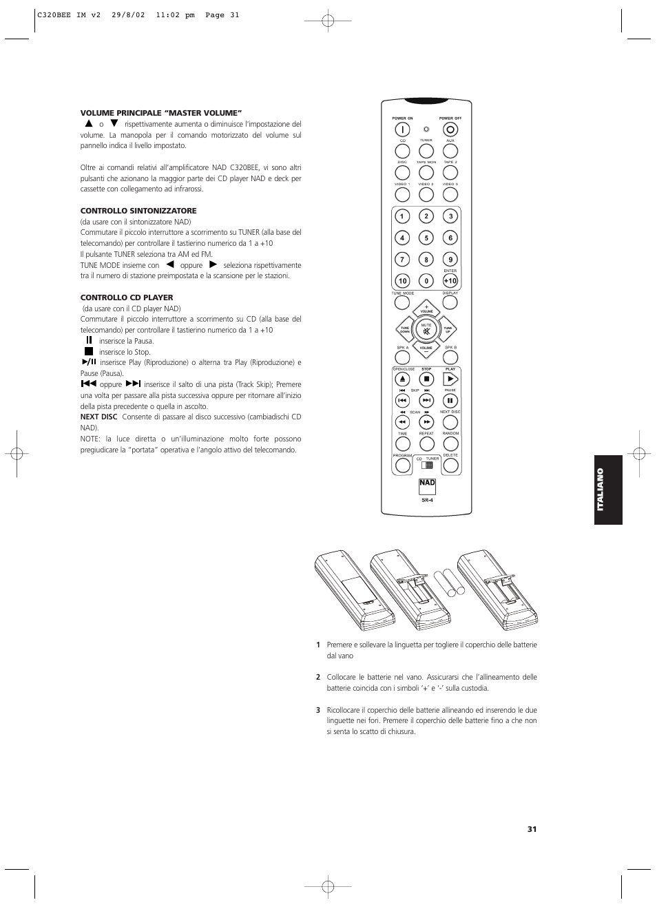 NAD C320BEE User Manual | Page 31 / 46