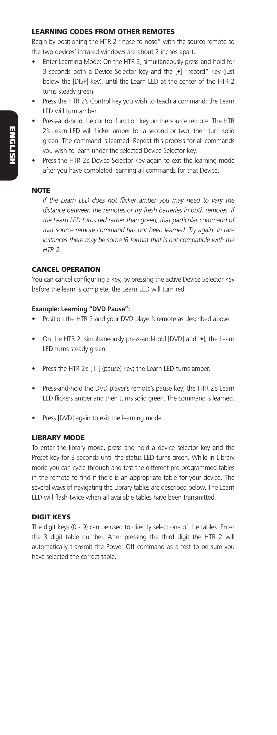 NAD HTR-2 User Manual | Page 4 / 10