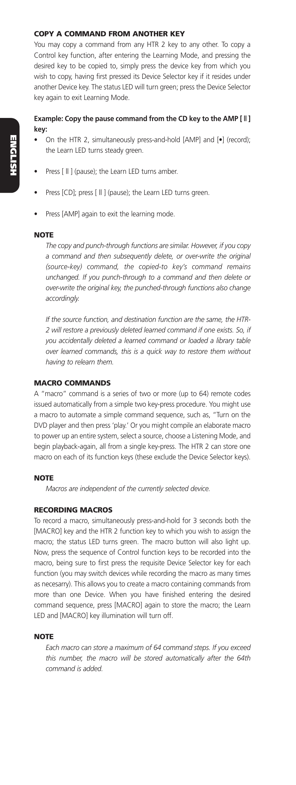 NAD HTR-2 User Manual | Page 6 / 10