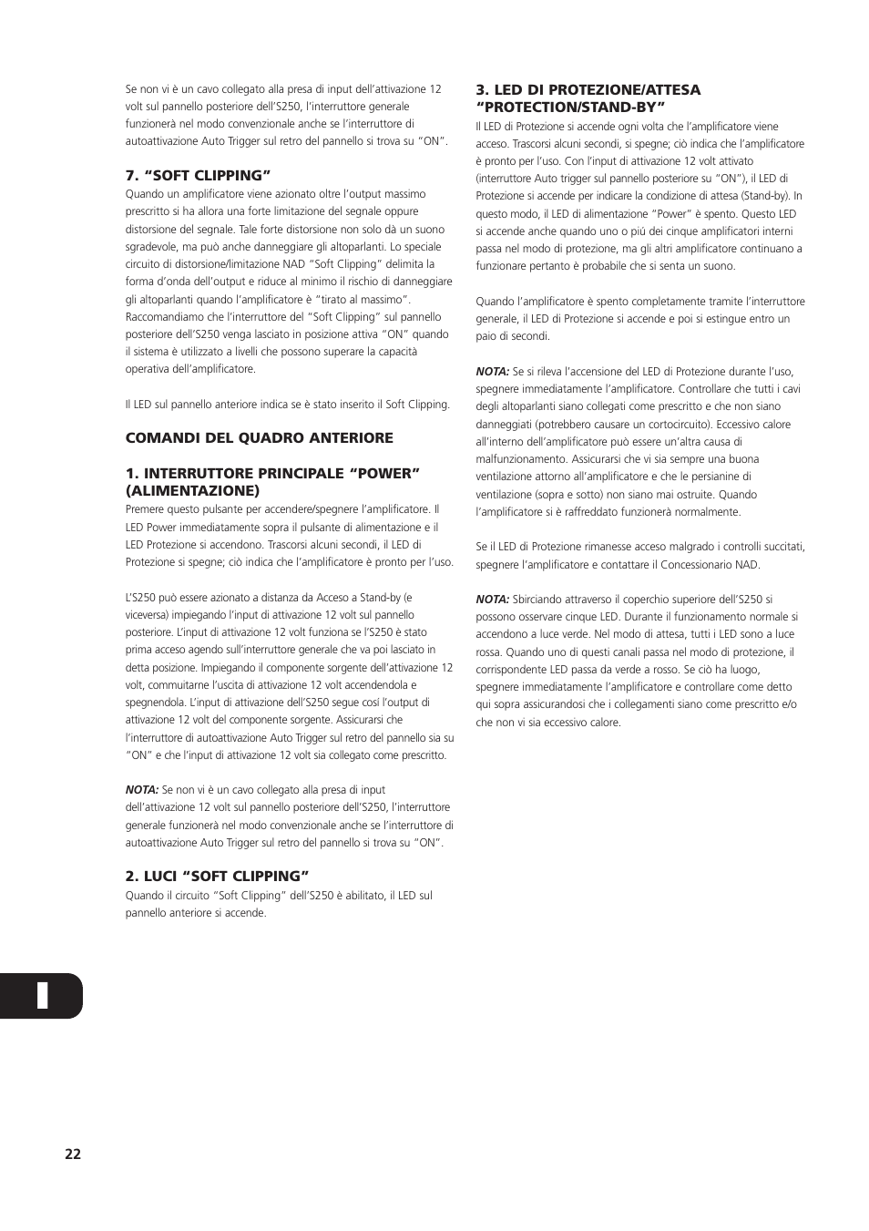 NAD S250 User Manual | Page 22 / 32