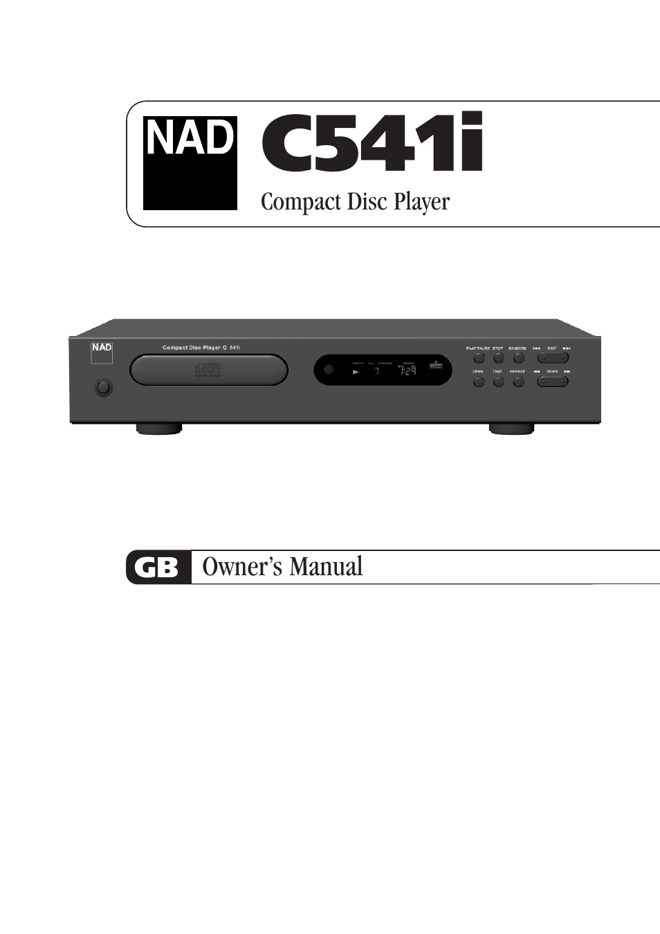 NAD C541i User Manual | 10 pages