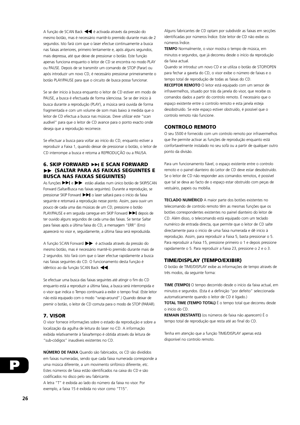 NAD S500 User Manual | Page 26 / 32