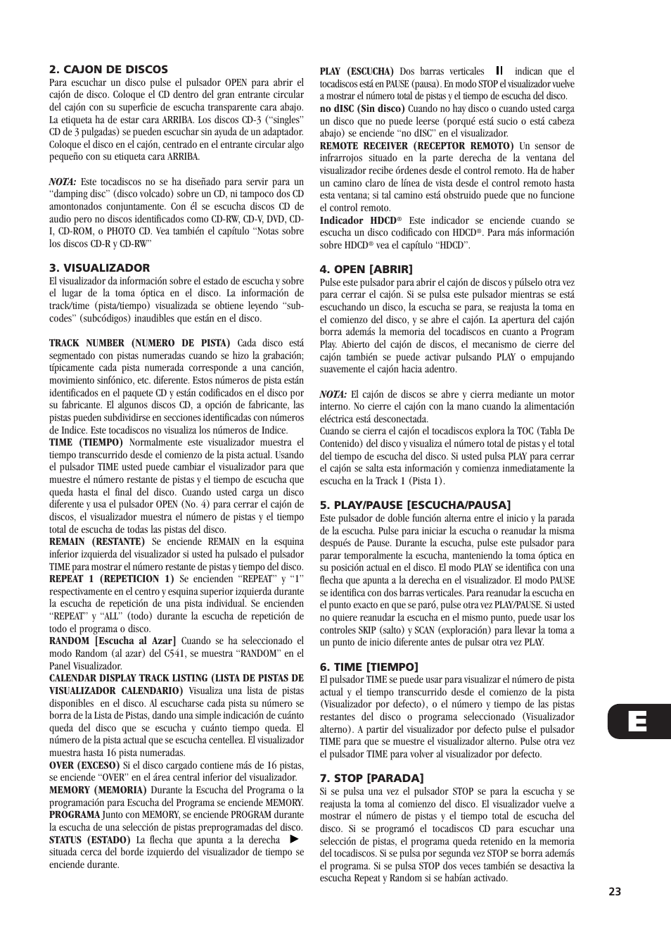 NAD C541 User Manual | Page 23 / 46