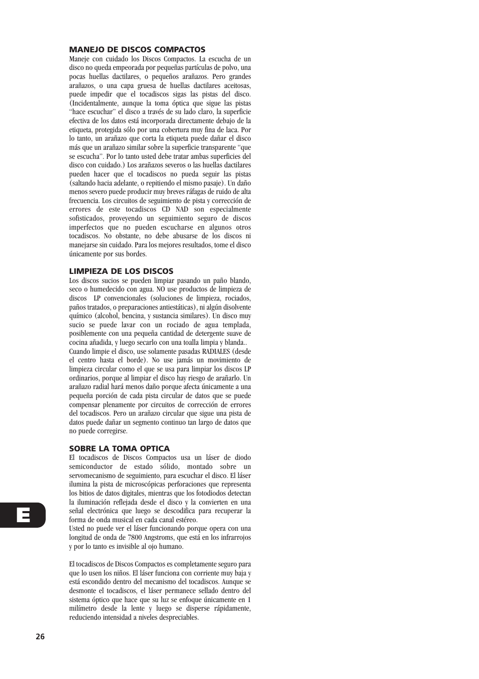 NAD C541 User Manual | Page 26 / 46