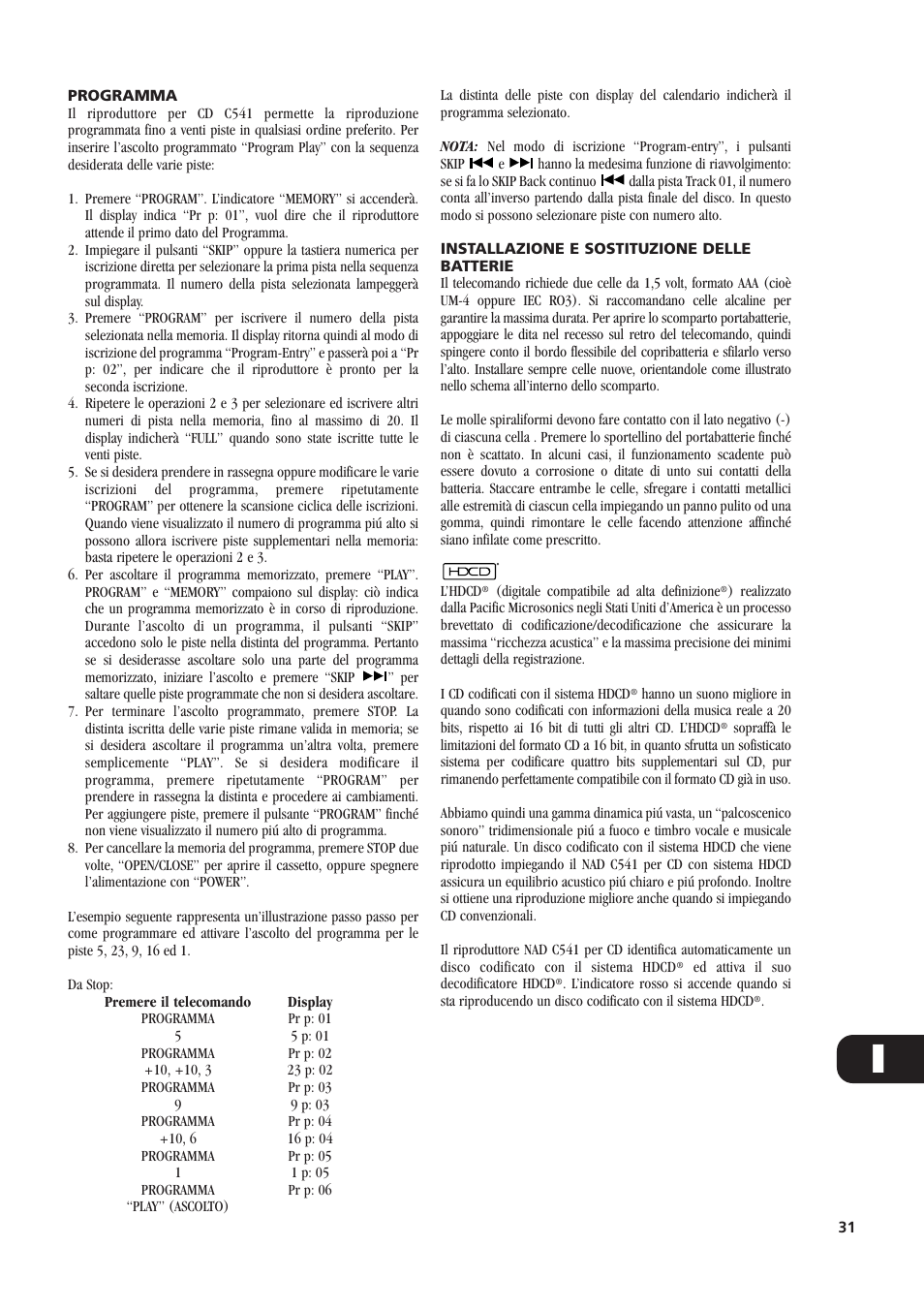 NAD C541 User Manual | Page 31 / 46