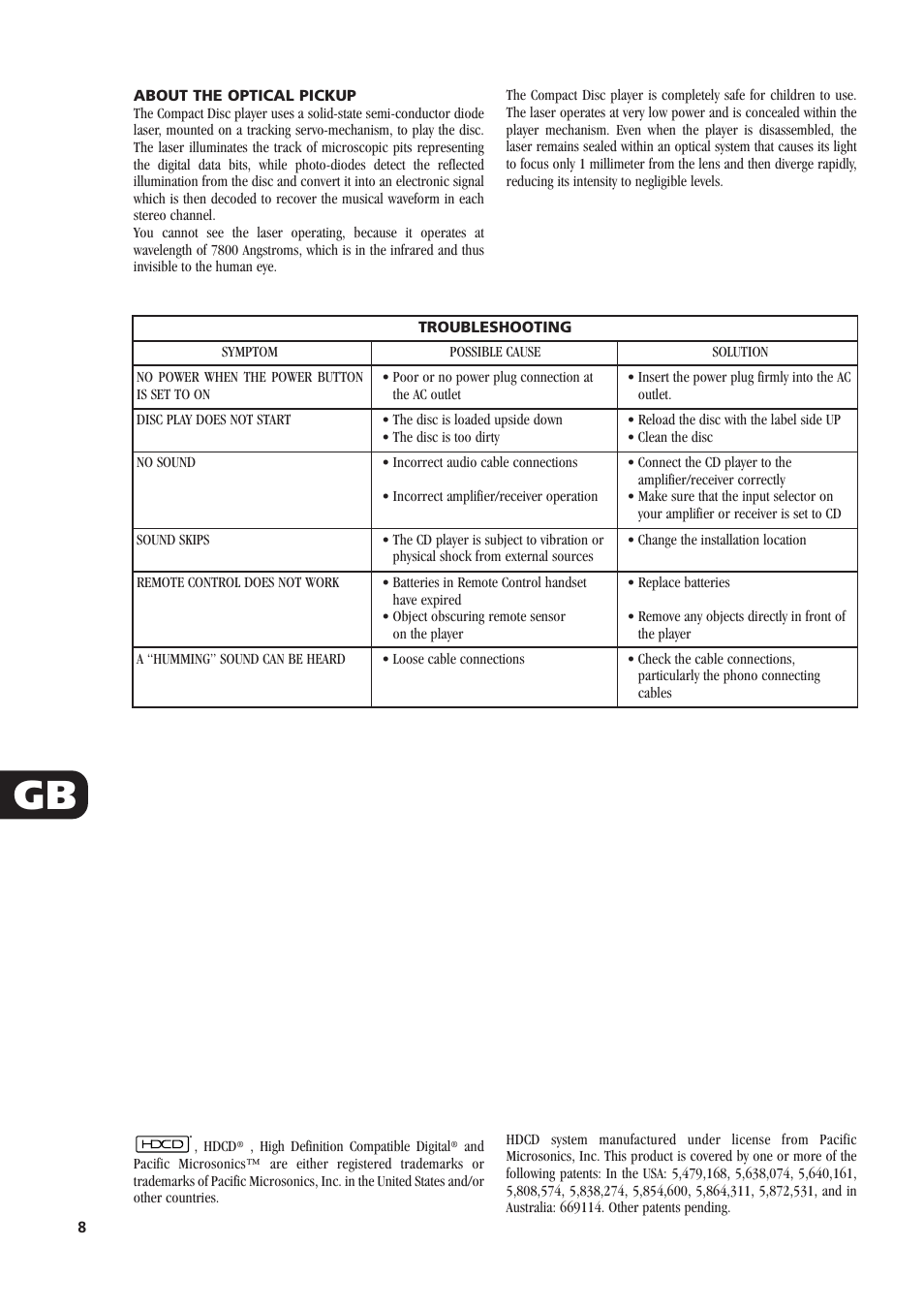 NAD C541 User Manual | Page 8 / 46