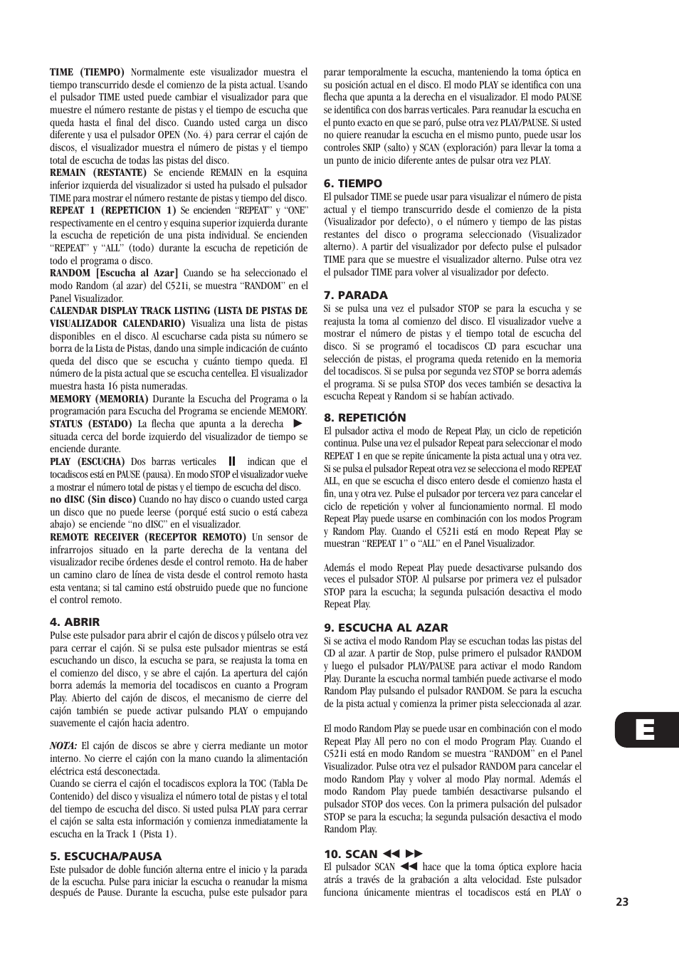 NAD C521i User Manual | Page 23 / 45
