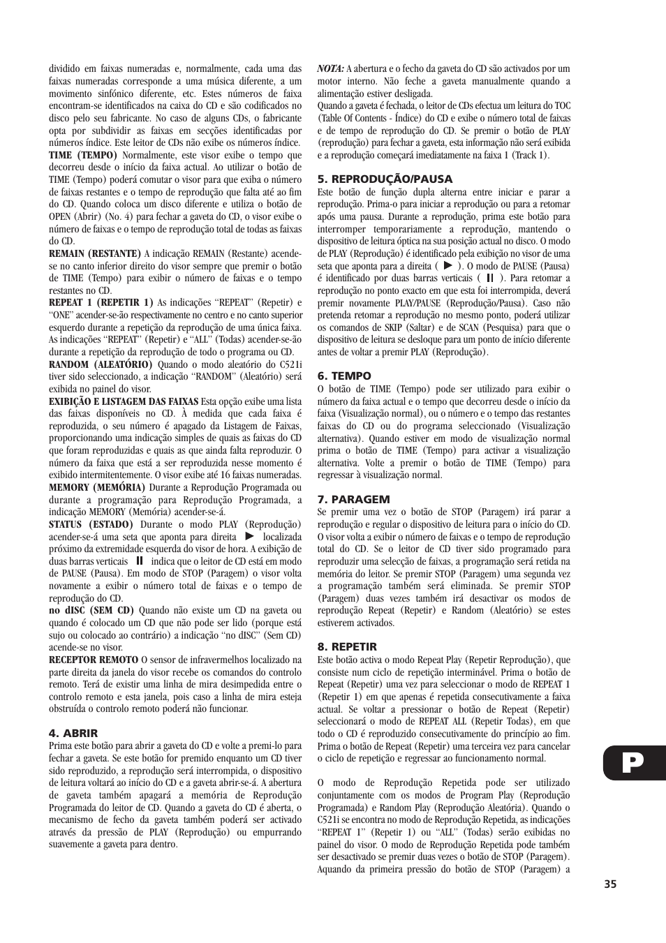 NAD C521i User Manual | Page 35 / 45