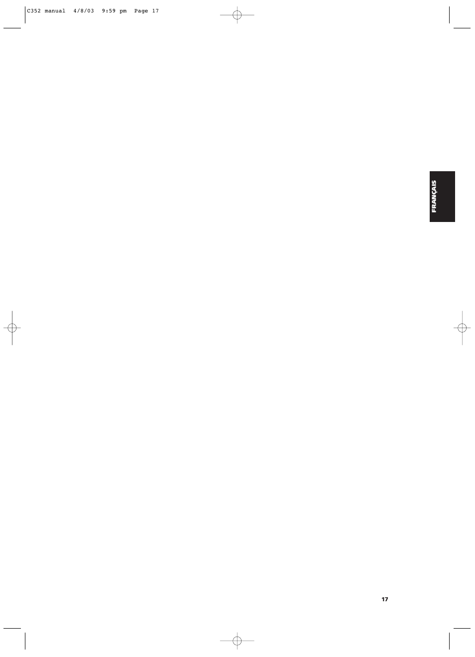 NAD C 352 User Manual | Page 17 / 62